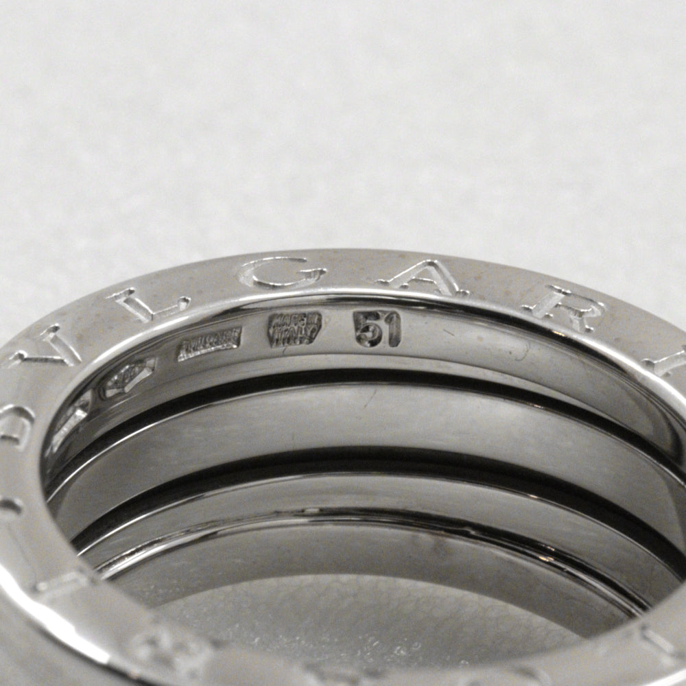 BVLGARI Ring K18 white gold Be zero one B-Zero1 51