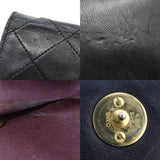 CHANEL Shoulder Bag Matrasse COCO Mark ChainShoulder lambskin black Women Used Authentic