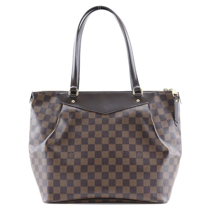 LOUIS VUITTON Tote Bag N41103 Damier canvas Brown Westminster GM Women Used Authentic