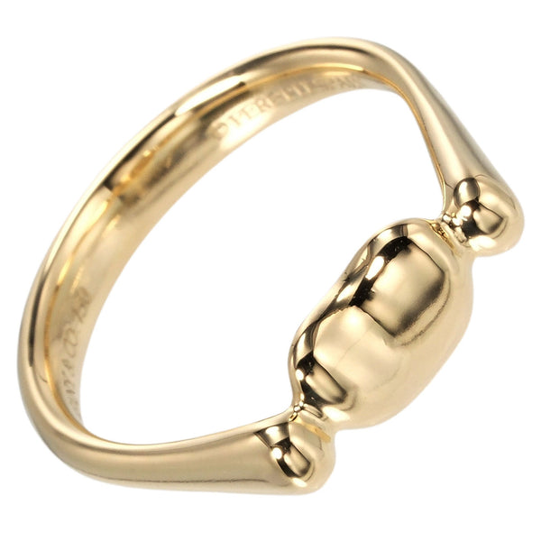 TIFFANY&Co. Ring Bean K18 yellow gold gold Women Used Authentic