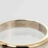 CARTIER Ring Three color Louis Cartier Vendome K18 gold, YG PG WG gold Women Used Authentic