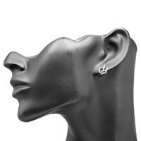 TIFFANY&Co. Earring Pierce Apple Silver925 Silver Women Used Authentic
