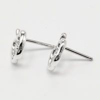 Tiffany & co. Earring Mela Silver925 ピアス Silver Women Used Autentic