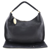FENDI Shoulder Bag one belt Celeria Calfskin black Women Used Authentic