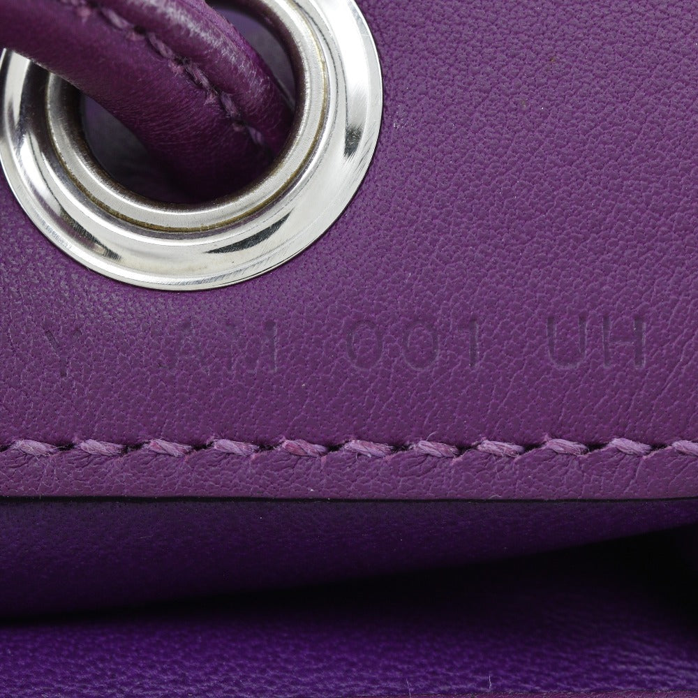 HERMES Shoulder Bag Vaux Swift purple Aline Mini Women Used Authentic