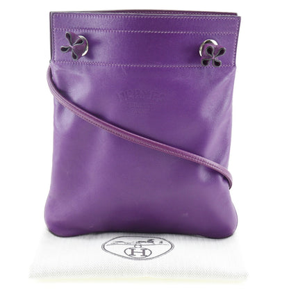 HERMES Shoulder Bag Vaux Swift purple Aline Mini Women Used Authentic