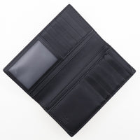GUCCI Bill Compartment GG Sima leather 473920 black mens Used Authentic