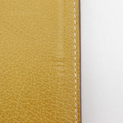 HERMES Notebook cover Shave yellow Agenda Vision