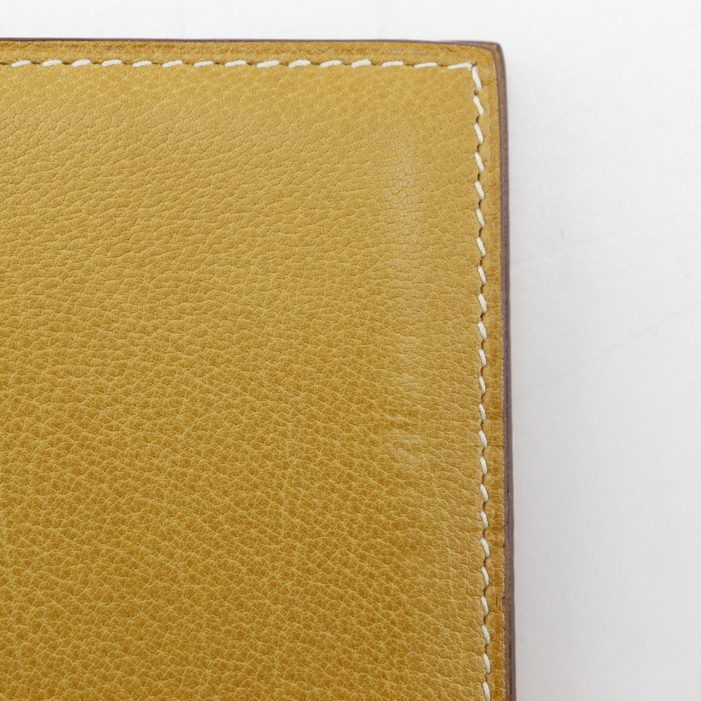 HERMES Notebook cover Shave yellow Agenda Vision