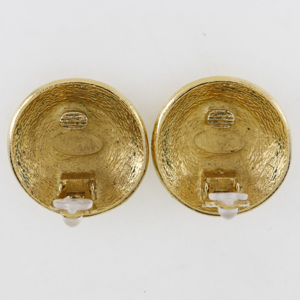 CHANEL Earring Plated Gold gold 31 RUE CAMBON COCO Mark