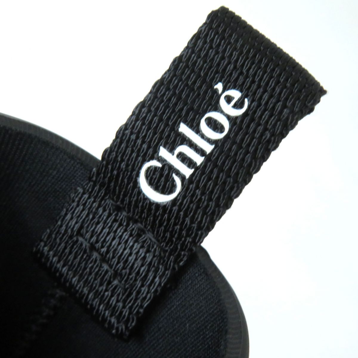 Chloe boots rubber black Women 36 Used Authentic