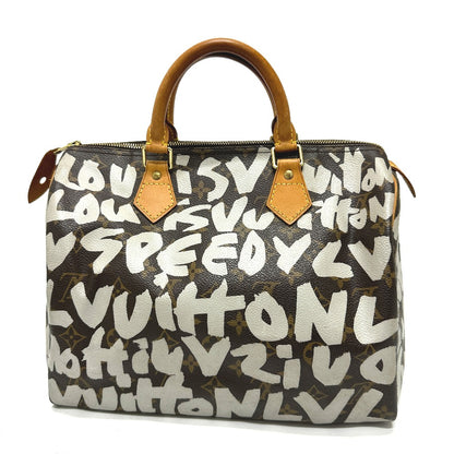 LOUIS VUITTON Handbag M92195 MonogramGraffitiCanvas Brown Monogram graffiti Speedy 30 Women Used Authentic