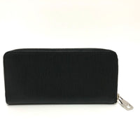 LOUIS VUITTON Long Wallet Purse M60965 Epi Leather black Epi Zippy Wallet Vertical mens Used Authentic