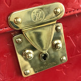 LOUIS VUITTON Handbag M91135 Monogram Vernis Red Monogram Vernis Spring Street PM Women Used Authentic