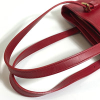 LOUIS VUITTON Shoulder Bag M5899E Epi Leather Red Epi Petit BucketPM Women Used Authentic