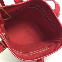 LOUIS VUITTON Shoulder Bag M5899E Epi Leather Red Epi Petit BucketPM Women Used Authentic