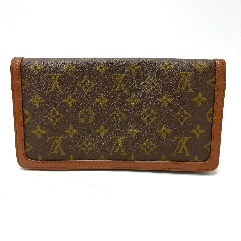 LOUIS VUITTON Clutch bag M51812 Monogram canvas Brown Monogram Pochette Dam PM Women Used Authentic