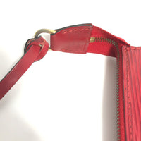 LOUIS VUITTON Accessory pouch M52947 Epi Leather Red Epi Pochette Accessoires Women Used Authentic