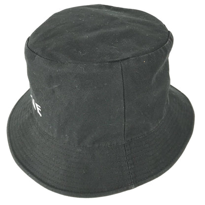 CELINE hat AU5B968P cotton black Hat Hat Bucket Hat Bob Hat logo mens L Used Authentic