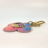 LOUIS VUITTON key ring Bag charm Porte Clé Vivienne Patent leather M68458  pink Women Used Authentic
