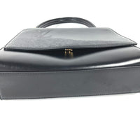 LOUIS VUITTON Handbag M63902 leather black Opera line Athens Women Used Authentic