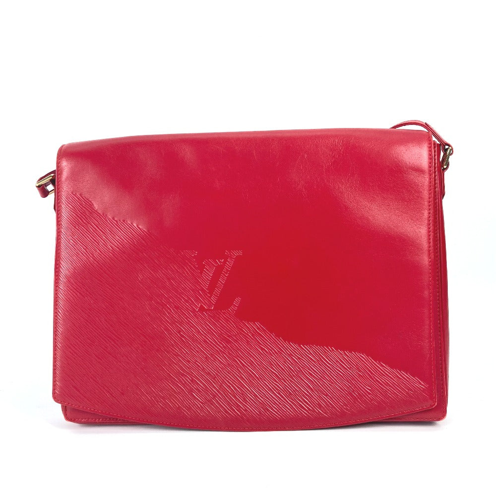 LOUIS VUITTON Shoulder Bag M63937 leather Red Opera Delph