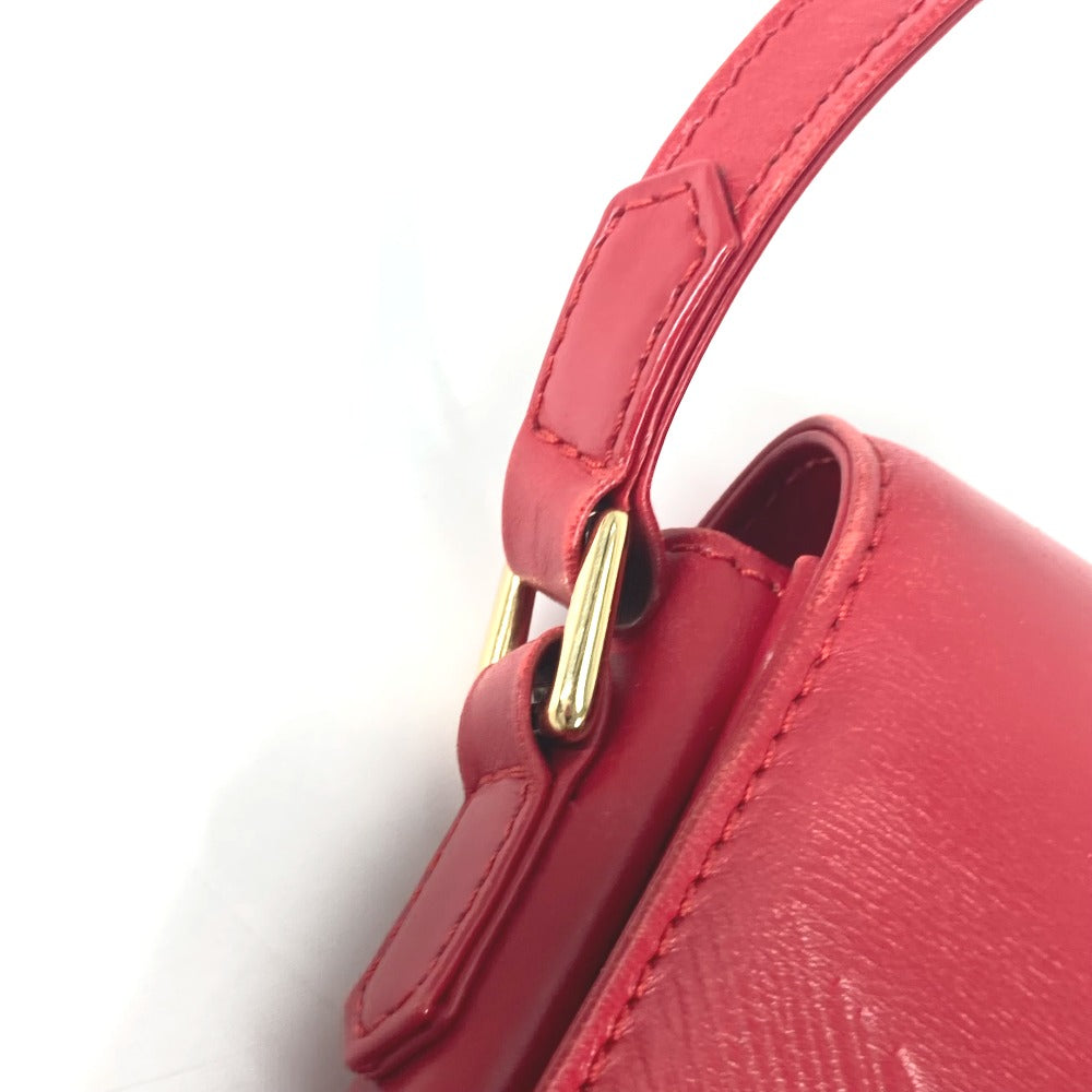 LOUIS VUITTON Shoulder Bag M63937 leather Red Opera Delph