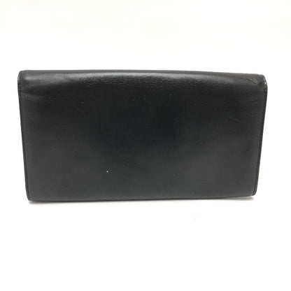 LOUIS VUITTON Clutch bag leather black Epi Aegean Opera Women Used Authentic