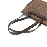LOUIS VUITTON Tote Bag Shoulder bag Parioli Damier canvas N51123 Brown Women Used Authentic
