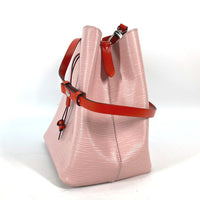LOUIS VUITTON Shoulder Bag Shoulder bag, drawstring bag, bicolor Epi Neonoe Epi Leather M54370  pink Women Used Authentic