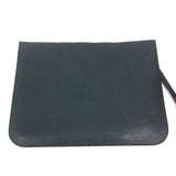 Christian Louboutin Clutch bag Sneaker sole bag pouch logo Leather, Rubber 3205116 black mens Used Authentic