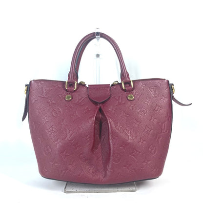 LOUIS VUITTON Tote Bag M43215 Monogram Ann Platt Leather purple Monogram Ann Platt Mazarine PM