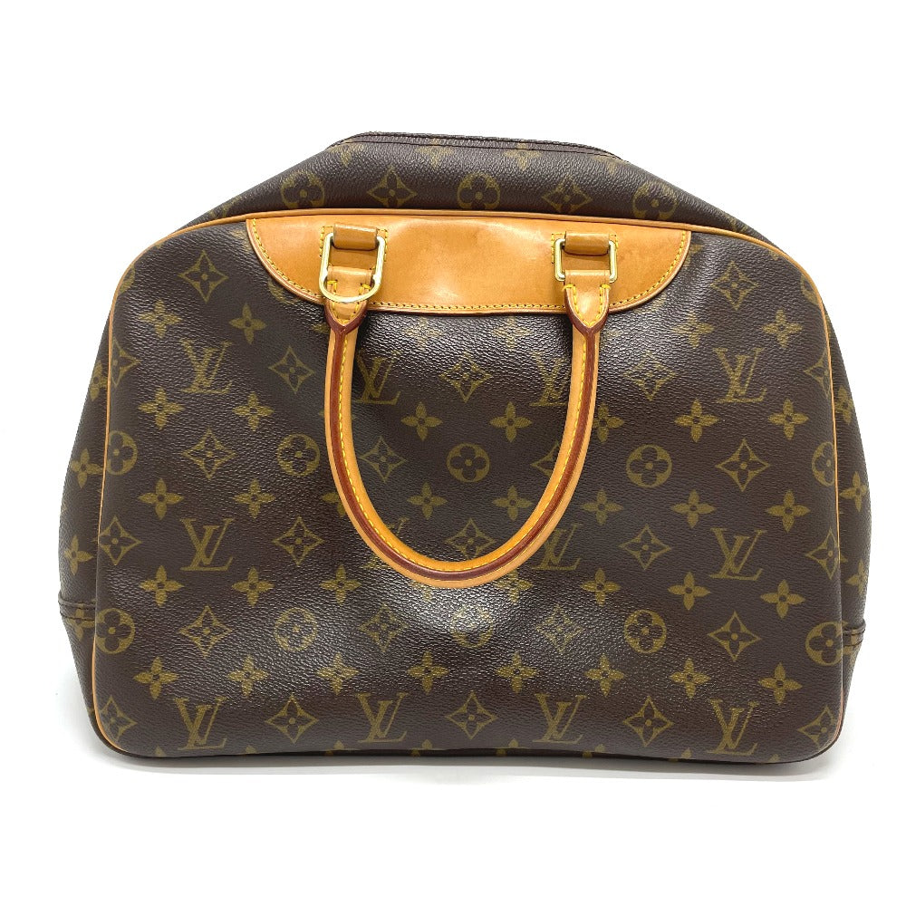 LOUIS VUITTON Boston Duffel bag M47270 Monogram canvas Brown Monogram Deauville Women Used Authentic