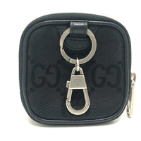 GUCCI Coin case Wallet GG Off the grid GG canvas 645060 black mens Used Authentic