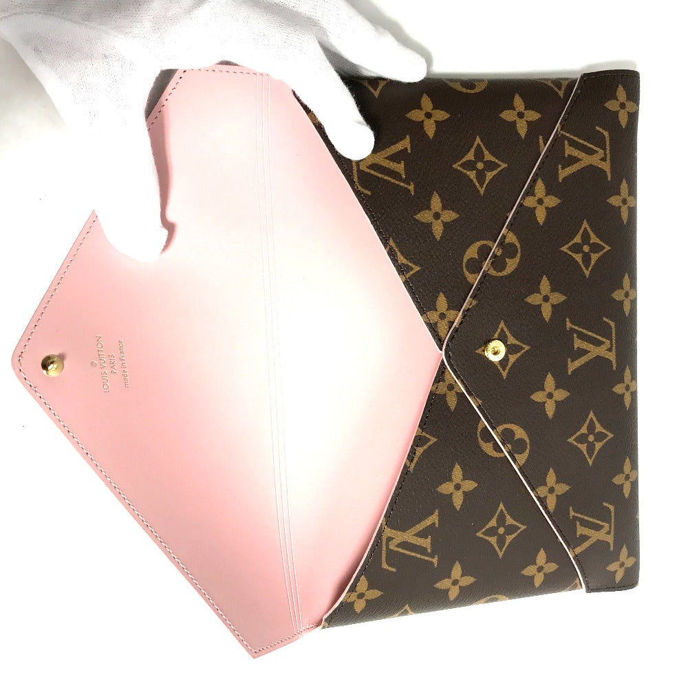 LOUIS VUITTON Clutch bag M62034 Monogram canvas Brown Monogram 3 piece set Pochette Kirigami Women Used Authentic