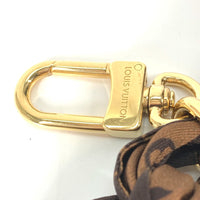 LOUIS VUITTON charm bag accessories key chain Monogram Bag Charm/Chain Fural silk M01354 Brown Women Used Authentic