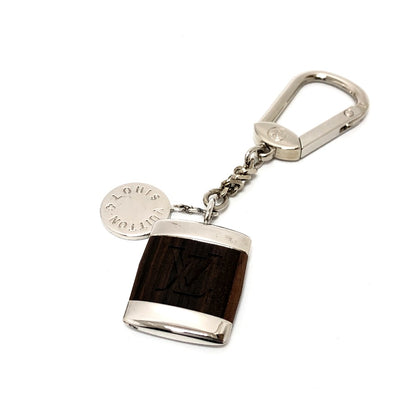 LOUIS VUITTON Bag charm M65337 Wood, Metal Brown Portocle Bois unisex(Unisex) Used Authentic