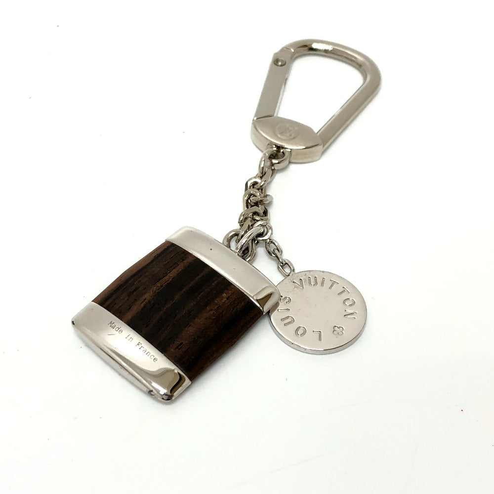 LOUIS VUITTON Bag charm M65337 Wood, Metal Brown Portocle Bois unisex(Unisex) Used Authentic