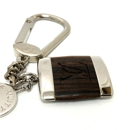 LOUIS VUITTON Bag charm M65337 Wood, Metal Brown Portocle Bois unisex(Unisex) Used Authentic