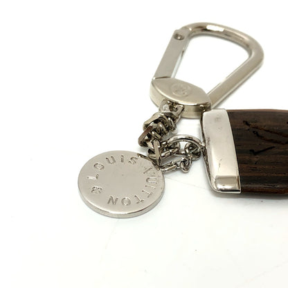 LOUIS VUITTON Bag charm M65337 Wood, Metal Brown Portocle Bois unisex(Unisex) Used Authentic