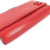 LOUIS VUITTON Shoulder Bag 3WAY Bag Handbag Clutch Bag Epi Clerry Epi Leather M54538 Red Women Used Authentic