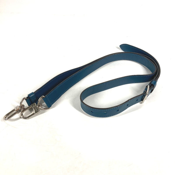 LOUIS VUITTON Shoulder strap Bag accessories leather blue Women Used Authentic