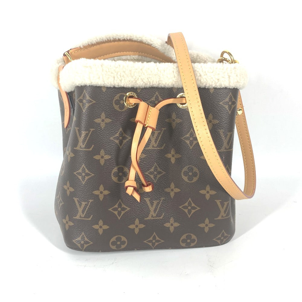 LOUIS VUITTON Shoulder Bag M46319 Monogram canvas Brown Monogram NeoNoe BB Drawstring Bag