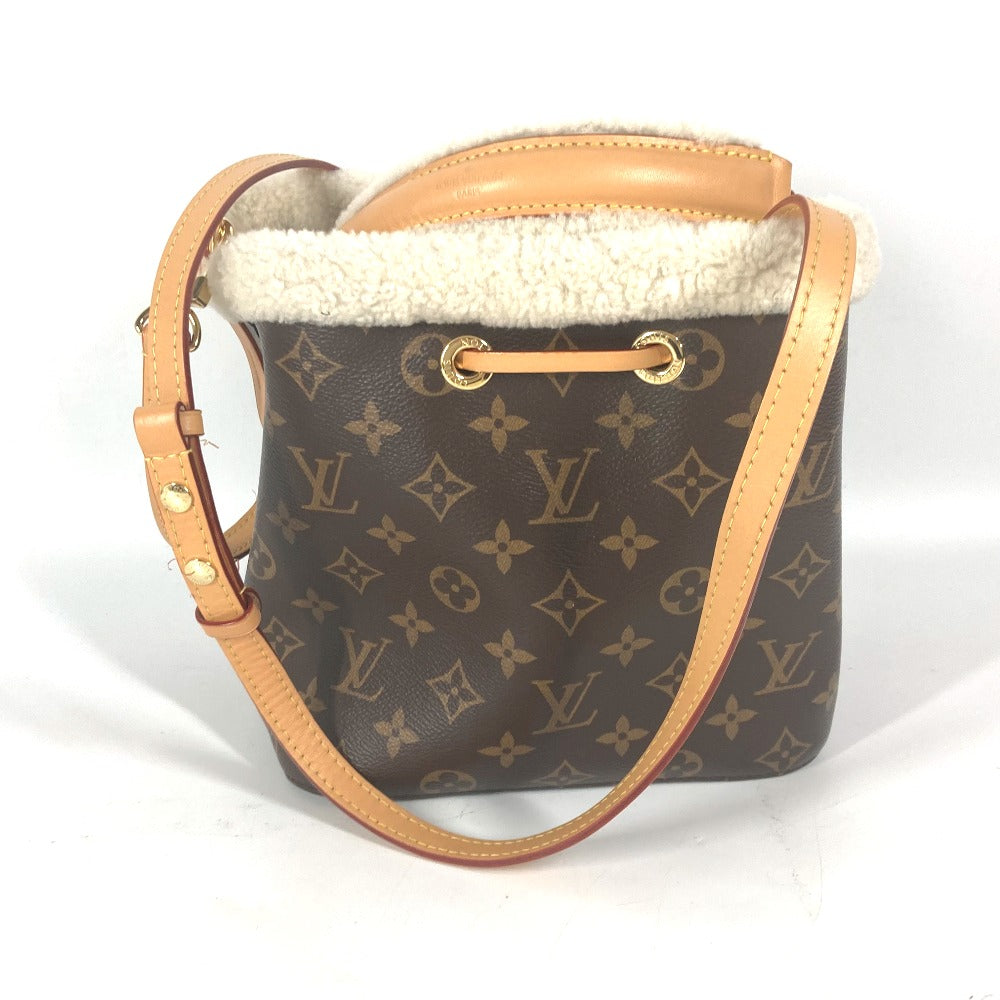 LOUIS VUITTON Shoulder Bag M46319 Monogram canvas Brown Monogram NeoNoe BB Drawstring Bag