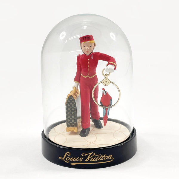 LOUIS VUITTON Other accessories 2012 VIP customer limited novelty Page Boy Dome Glass M99551 Red unisex Used Authentic