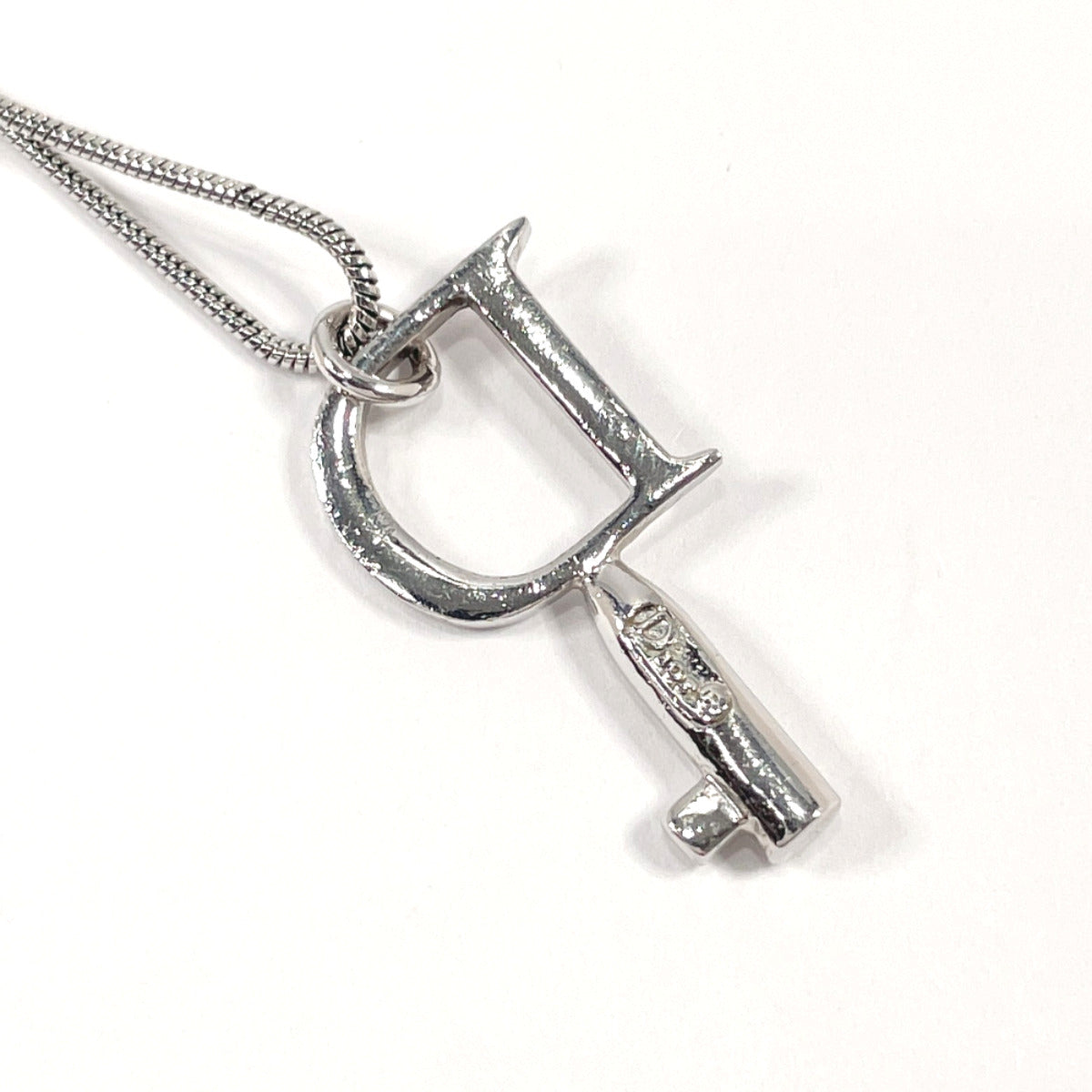 Dior Necklace metal Silver Key