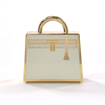 HERMES charm metal gold Curio Jite Kelly