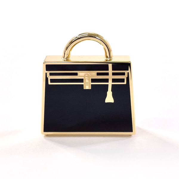 HERMES charm Curio Jite Kelly metal gold Women Used Authentic