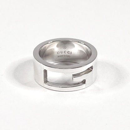 GUCCI Ring Silver925 Silver Branded Cutout G