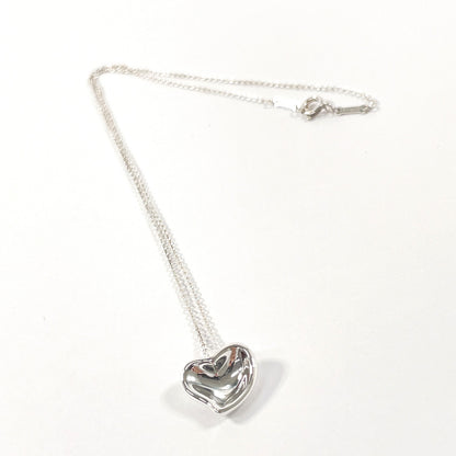 TIFFANY&Co. Necklace Silver925 Silver El Saperetti Curved heart